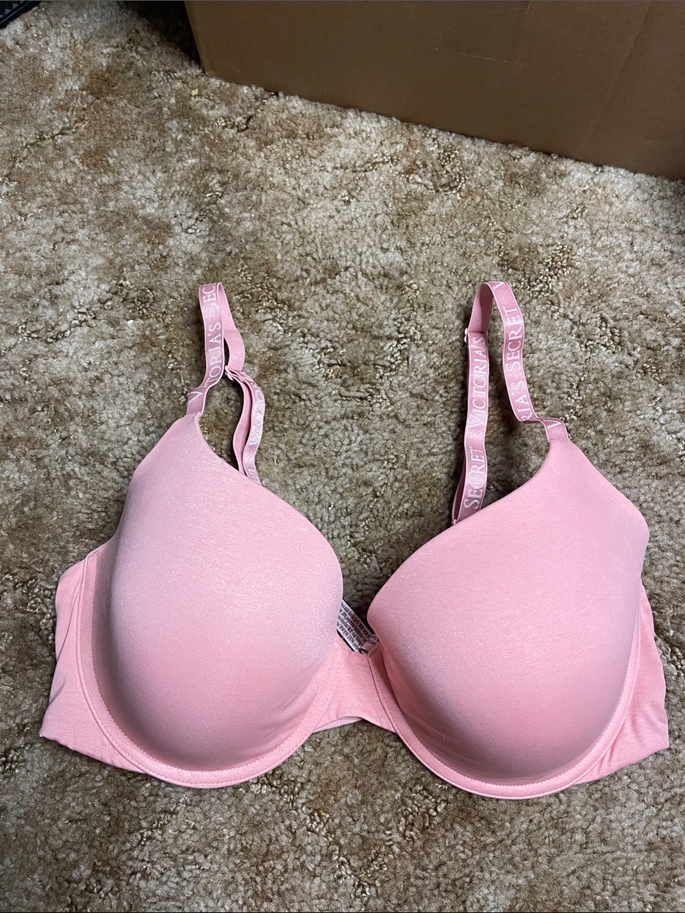 Victoria’s Secret Pink T Shirt Lightly Lined Demi Bra Size 36D